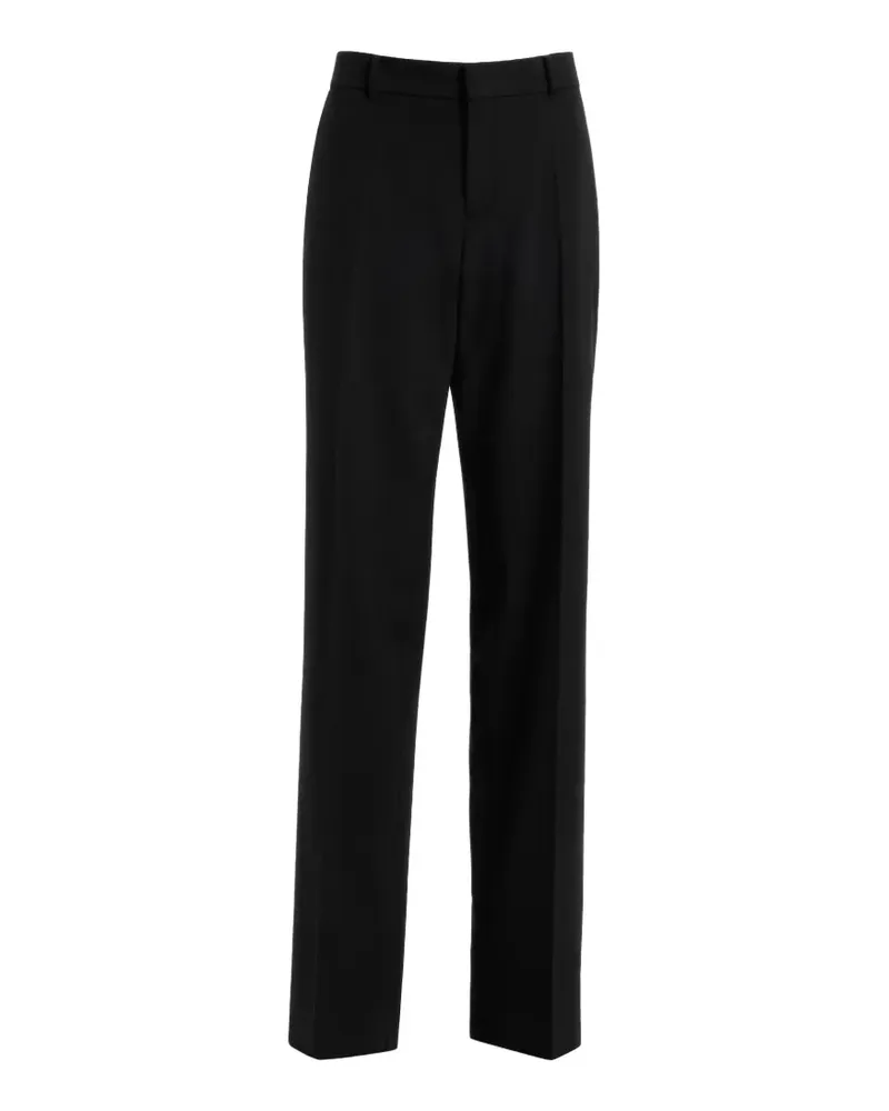 Elie Saab Hose mit geradem Bein - Schwarz Schwarz