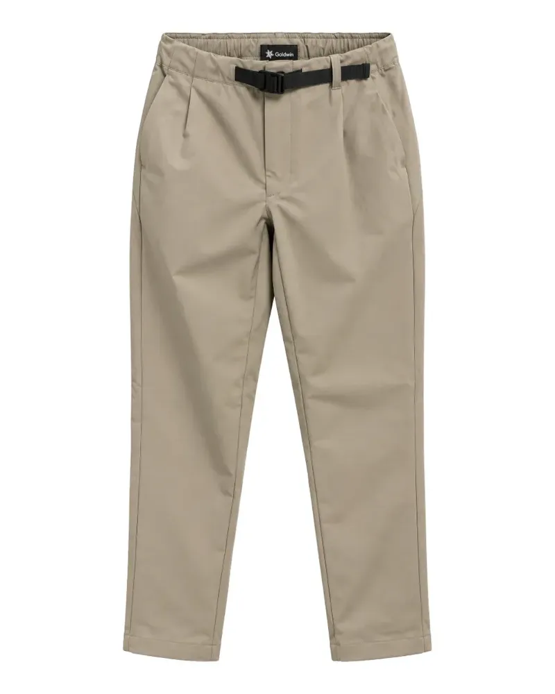 Goldwin Plissierte Hose mit Gürtel - Nude Nude