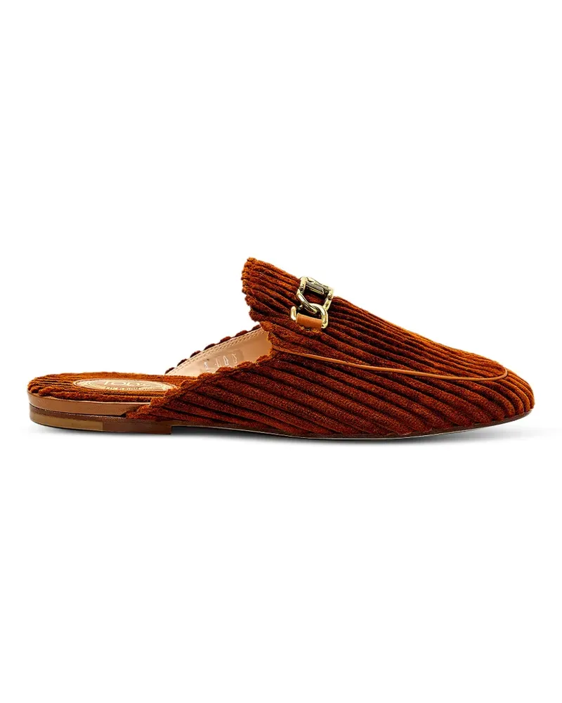 TOD'S cotton flat mules - Braun Braun