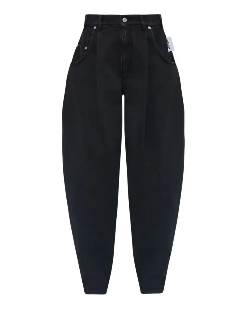 Moschino Jeans mit Falten - Schwarz Schwarz