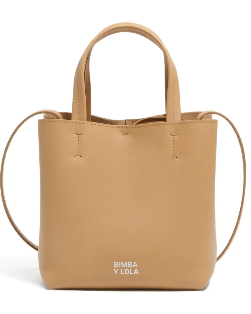BIMBA Y LOLA Kleine Chihuahua Handtasche - Nude Nude
