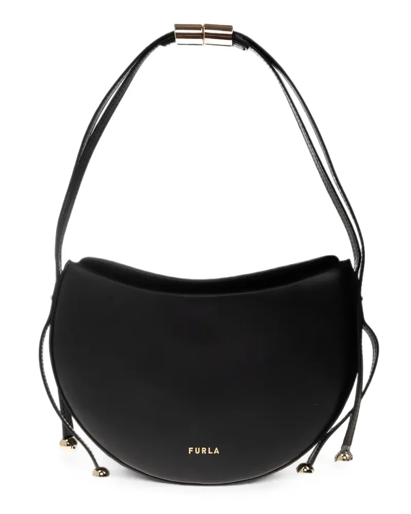 Furla Moonstone Schultertasche - Schwarz Schwarz