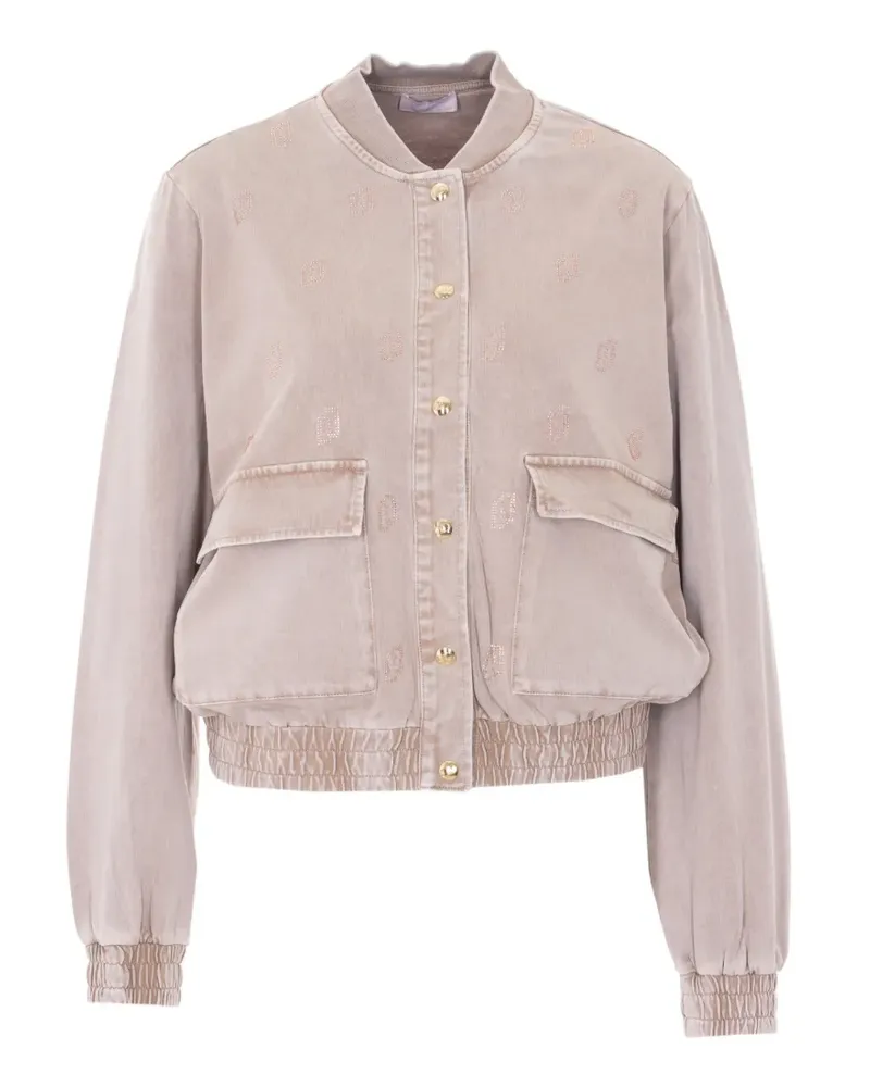 Liu Jo Verzierte Jacke - Nude Nude
