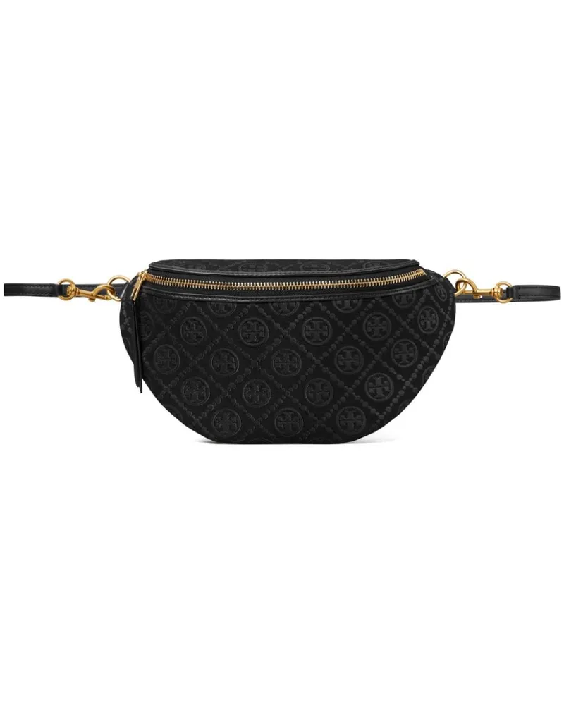 Tory Burch Gürteltasche mit T-Monogramm - Schwarz Schwarz