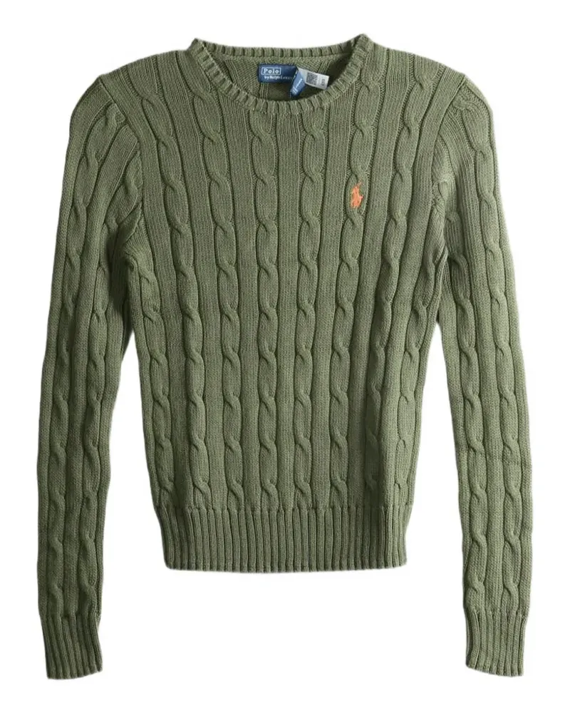 Ralph Lauren Pullover mit Zopfmuster - Grün Grün
