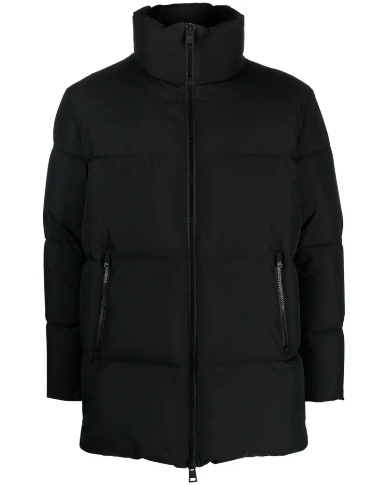 Herno Gefütterte Laminar Jacke - Schwarz Schwarz