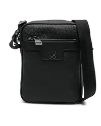 HUGO BOSS Kuriertasche mit Logo-Schild Schwarz