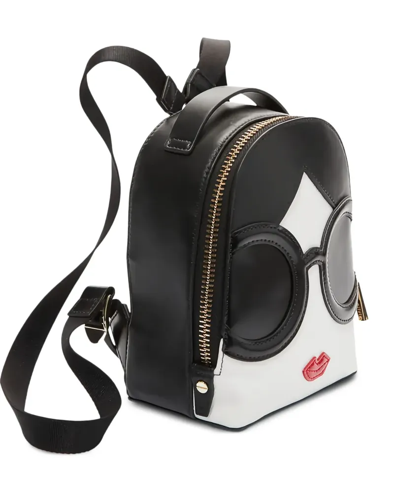 Alice + Olivia Micro Ski Stace Face Rucksack - Schwarz Schwarz