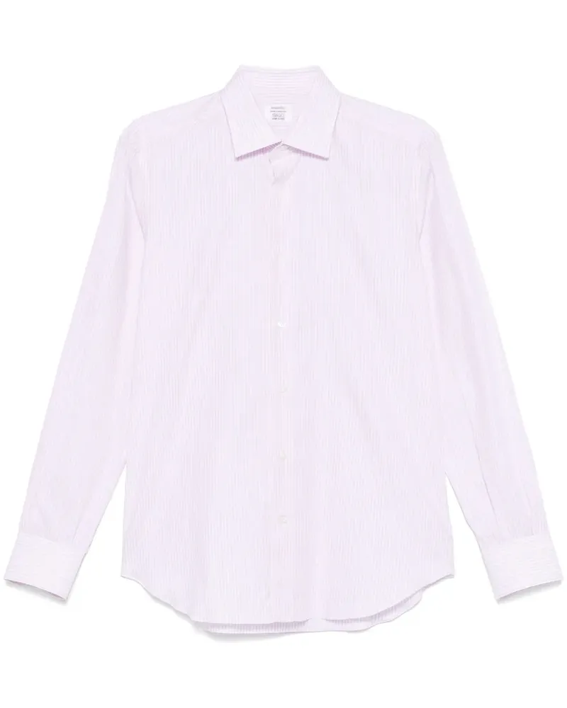 MAZZARELLI Gestreiftes Hemd - Rosa Rosa