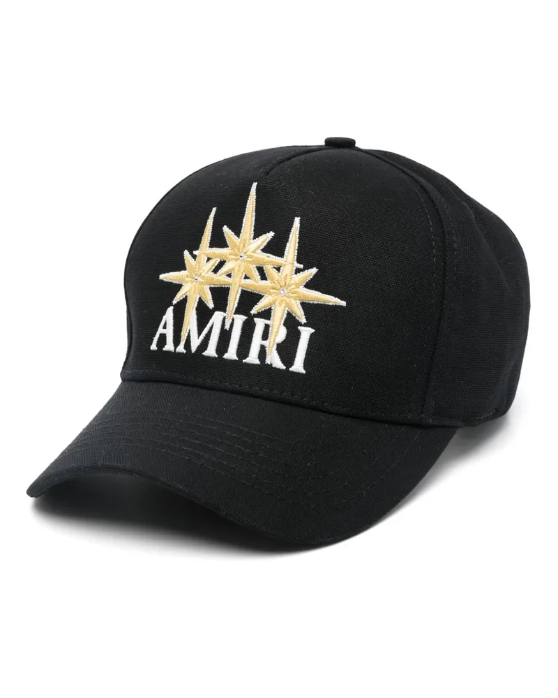 Amiri Starbust Baseballkappe - Schwarz Schwarz