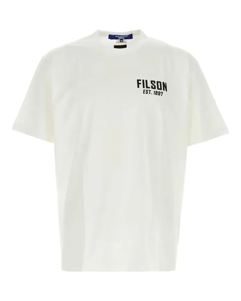 Junya Watanabe T-Shirt aus Baumwolle - Weiß Weiß