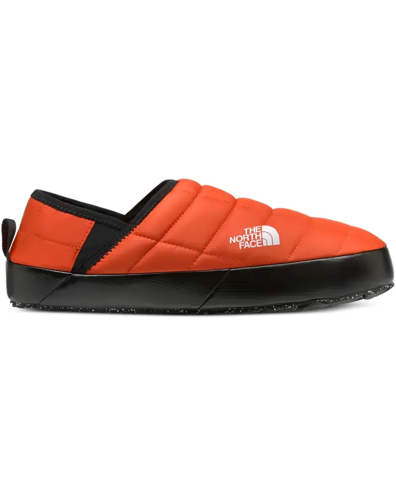 The North Face Gesteppte Mules mit Logo - Orange Orange