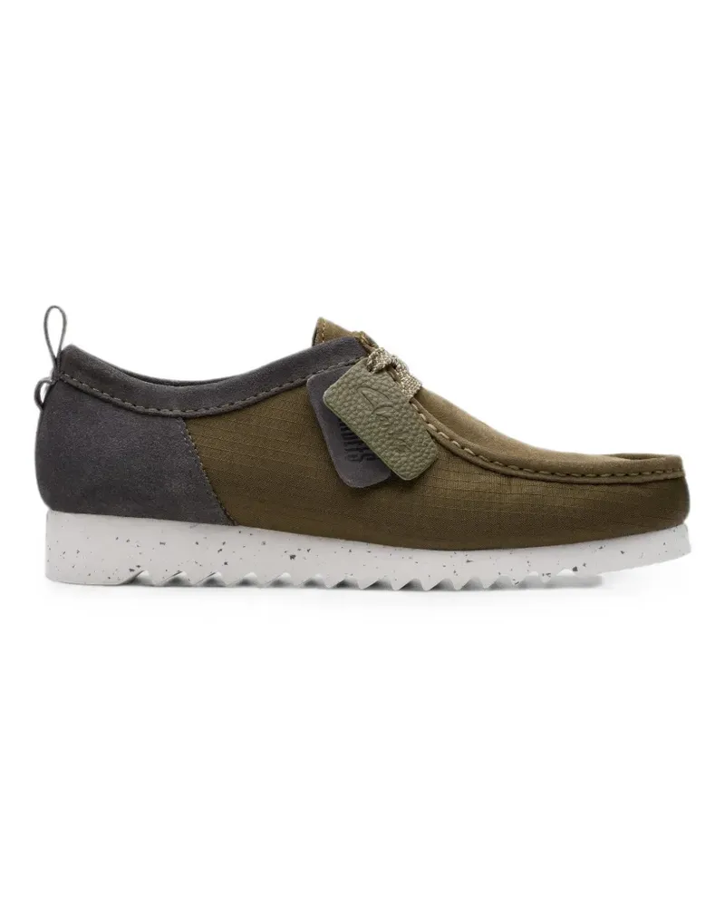 Clarks Wallabee FTRE Lo Derby-Schuhe - Grün Grün