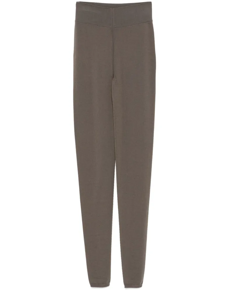Rick Owens Gestrickte Leggings - Braun Braun