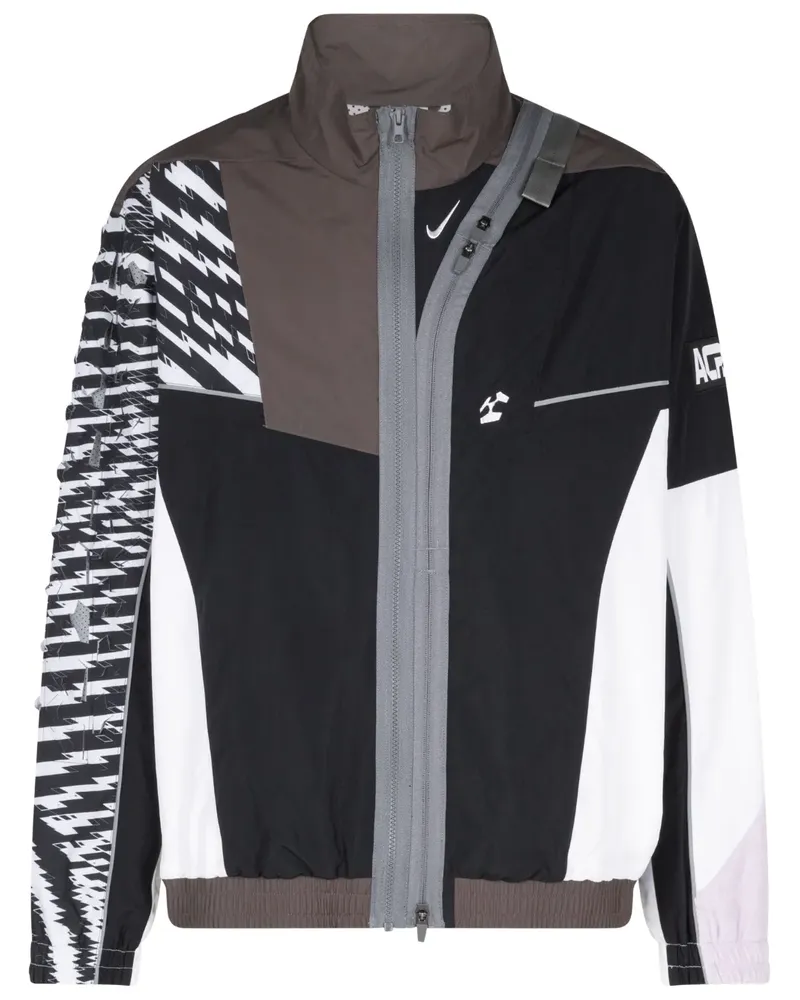Nike x Acronym Sportjacke mit Logo-Stickerei - Weiß Weiß