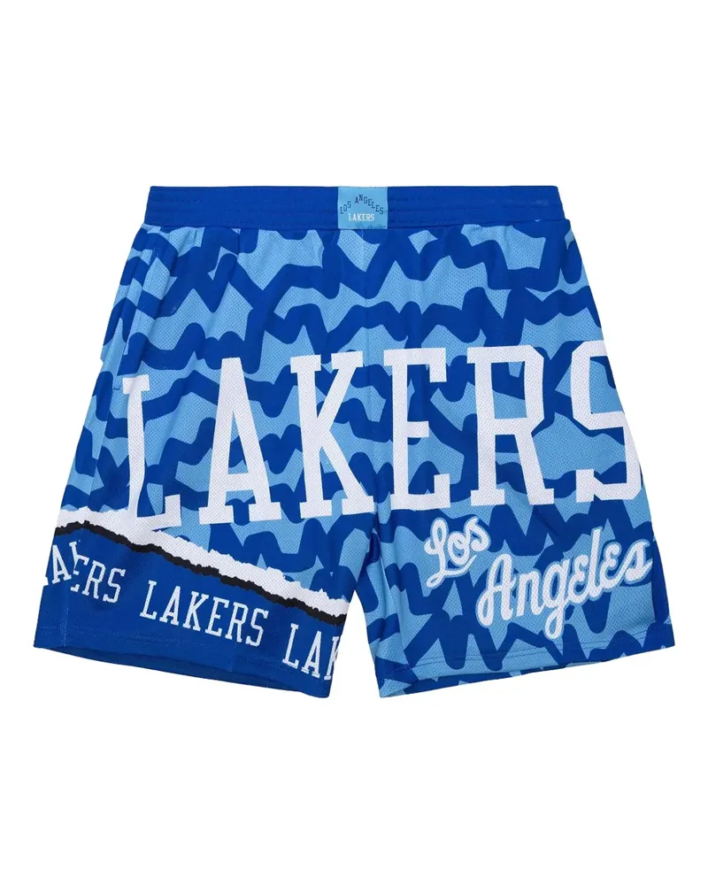 Mitchell & Ness Los Angeles Lakers Jumbotron 2.0 Shorts - Blau Blau