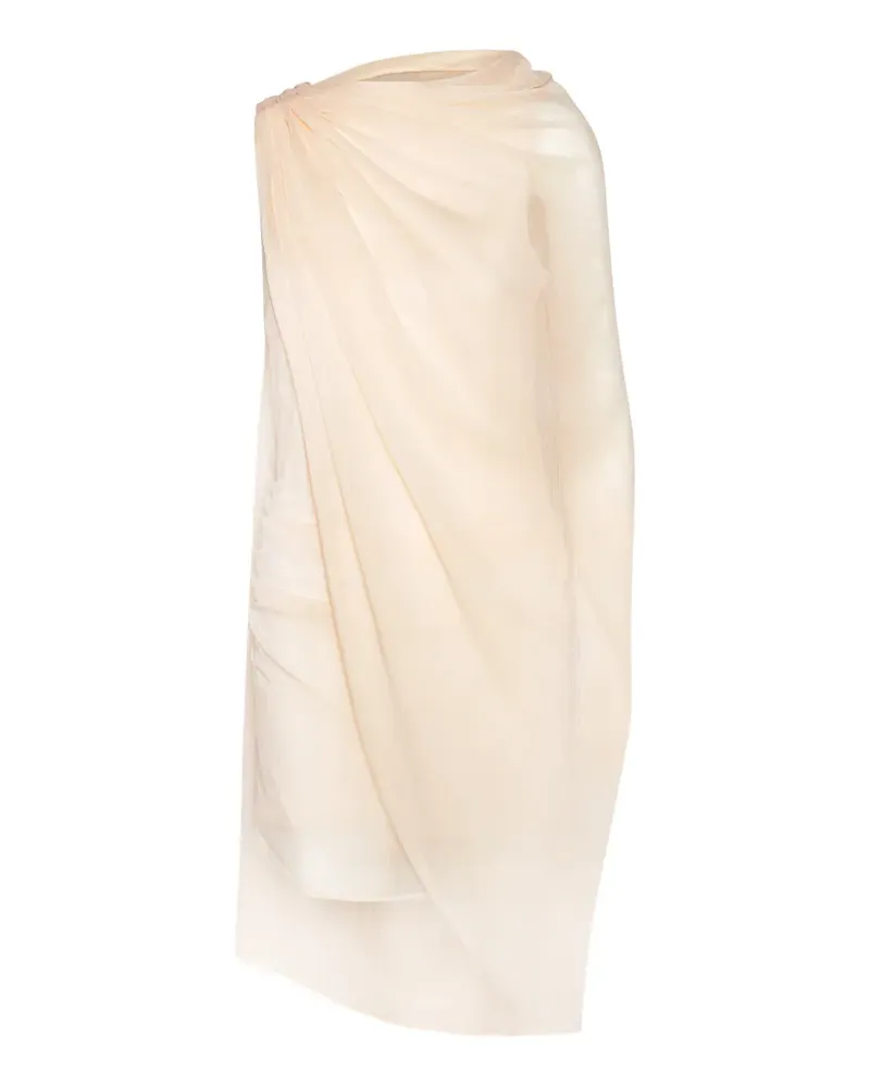 ROTATE Birger Christensen Minikleid mit Cape-Detail - Rosa Rosa