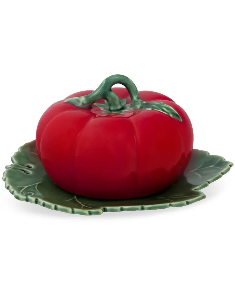 Bordallo Pinheiro Tomate Butterdose - Rot Rot