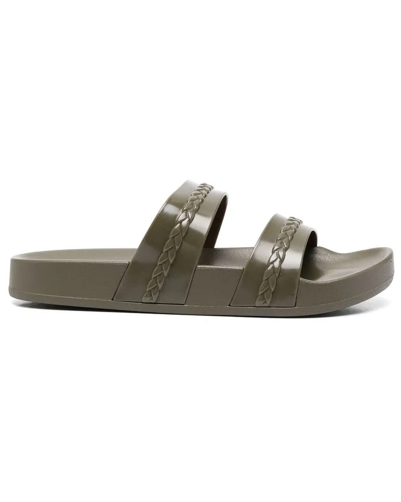 Ancient Greek Sandals Meli Pantoletten - Grün Grün