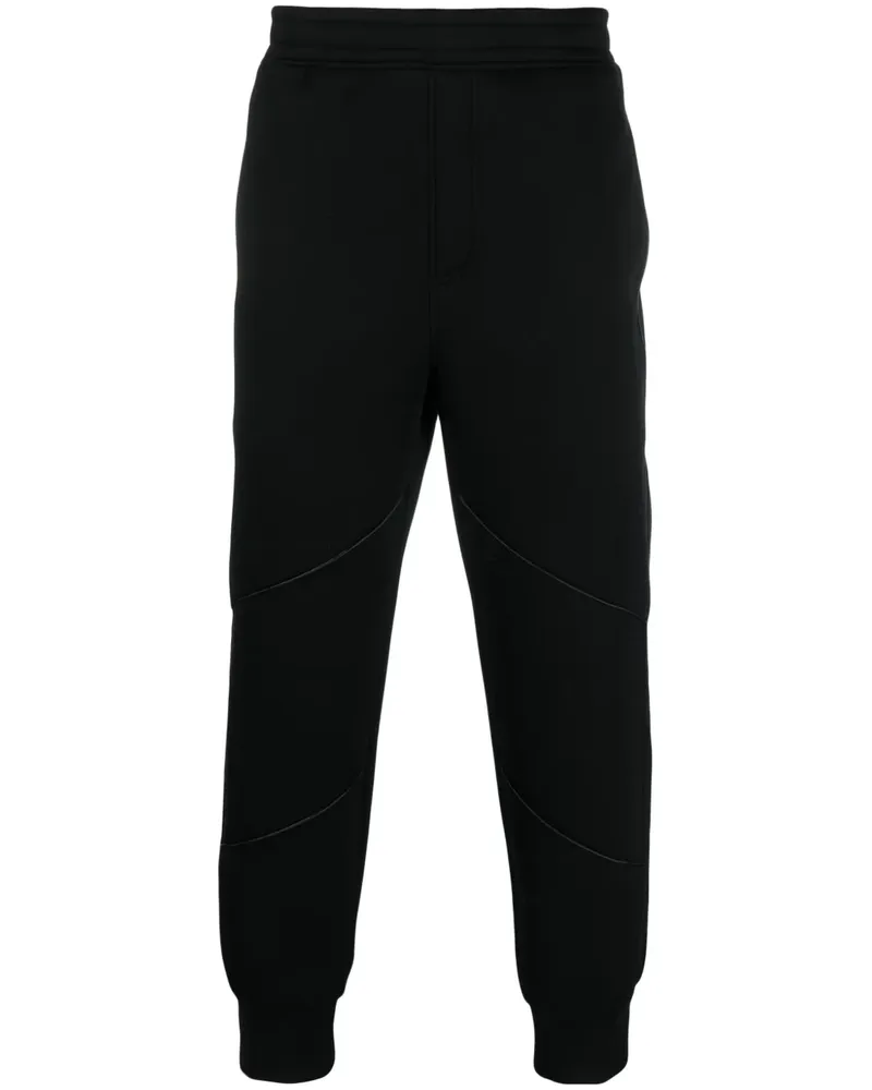 Neil Barrett Jogginghose mit Kontrasteinsätzen - Schwarz Schwarz