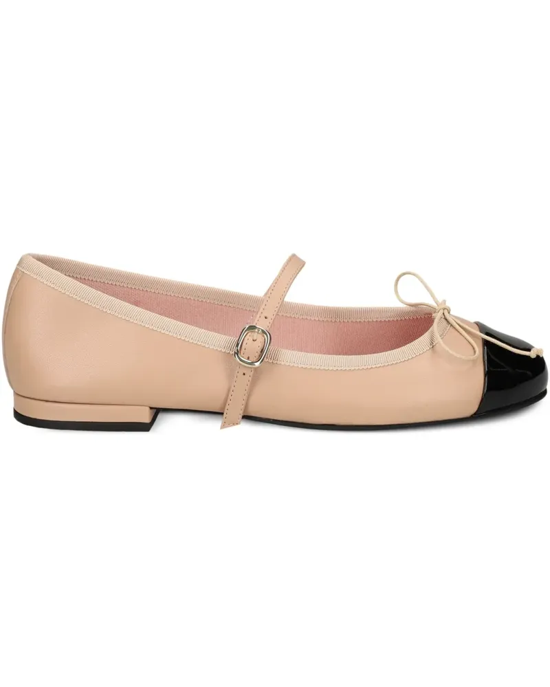 Pretty Ballerinas Irma Ballerinas mit Schleife - Nude Nude