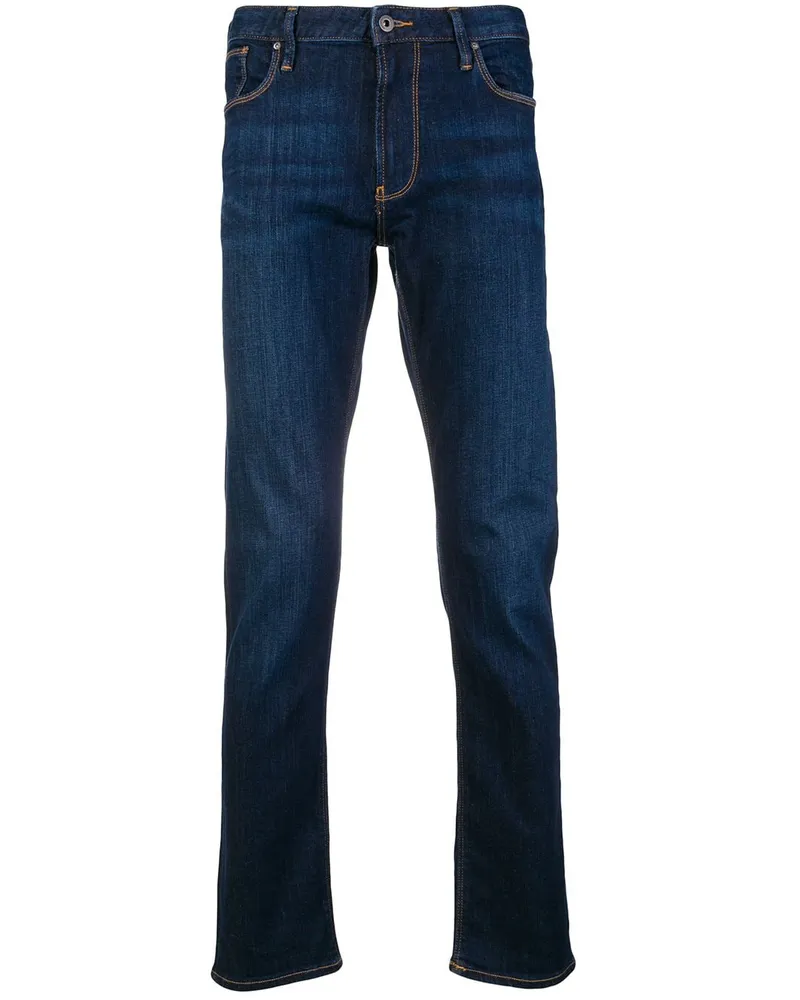 Emporio Armani Jeans mit geradem Bein - Blau Blau