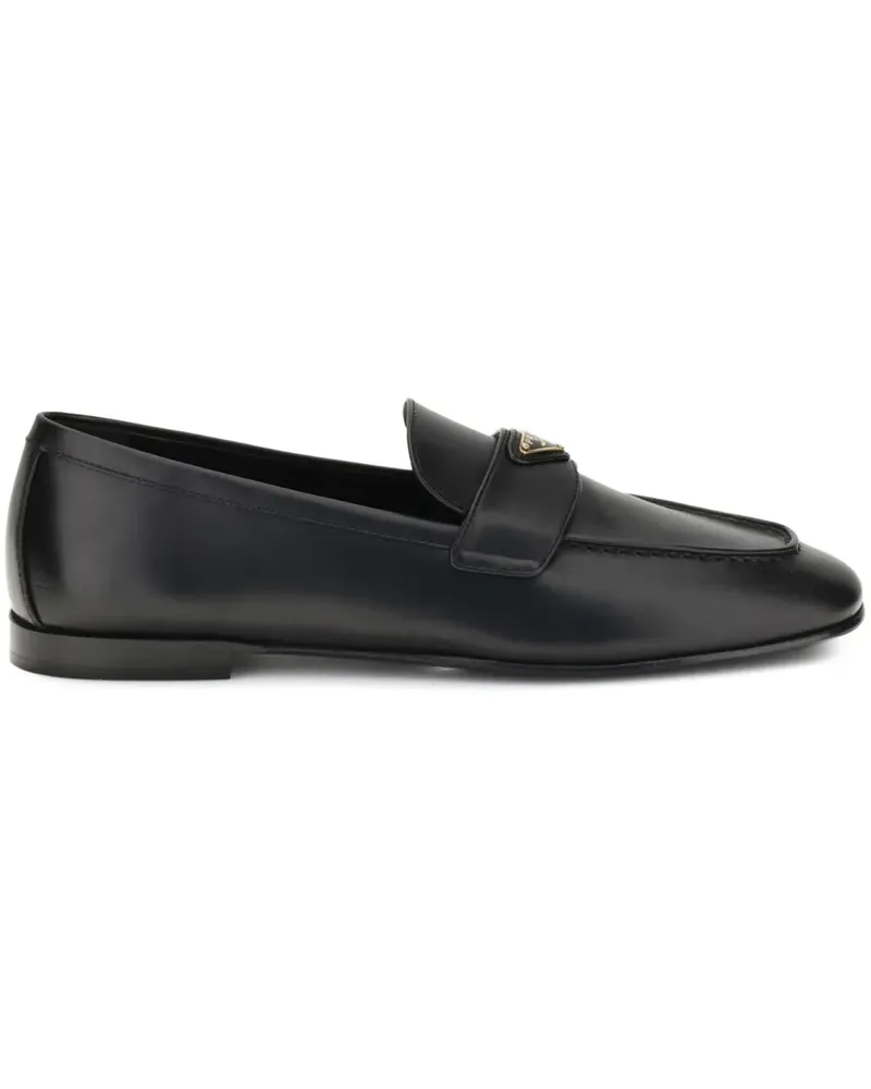 Prada Klassische Loafer - Schwarz Schwarz