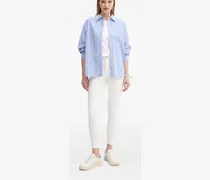 721 Jeans mit hohem Bund - Weiß