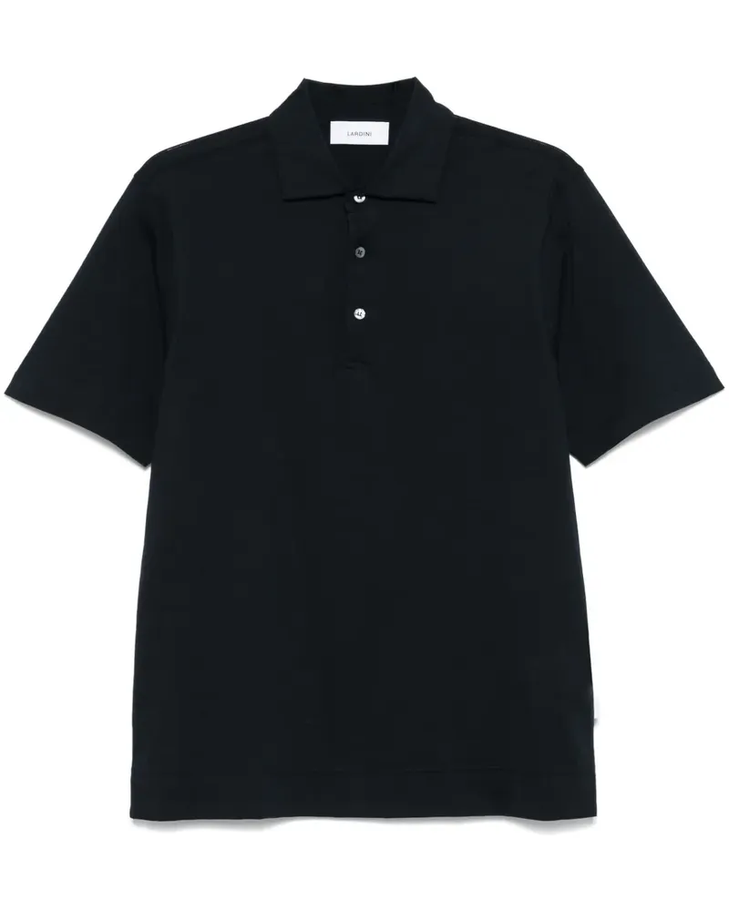 LARDINI Poloshirt aus Jersey - Blau Blau