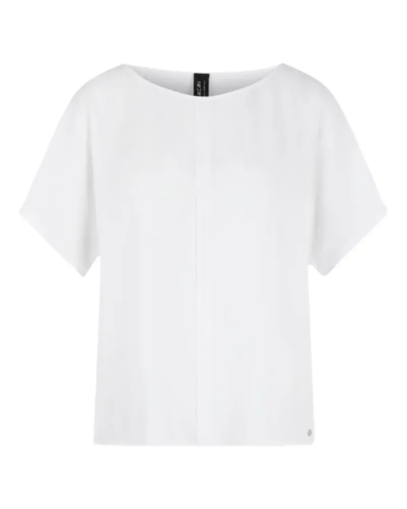 Marc Cain short-sleeve blouse - Weiß Weiß