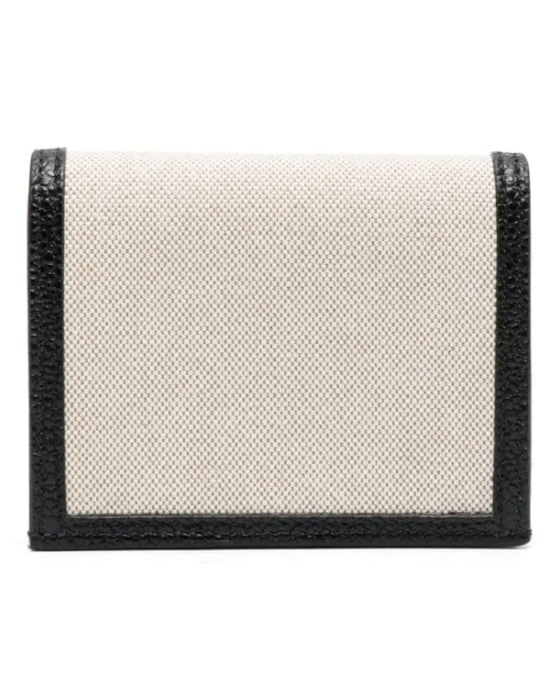 Thom Browne Portemonnaie aus Canvas - Nude Nude