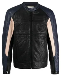 Zadig & Voltaire Late Biker Lederjacke mit Einsätzen Schwarz