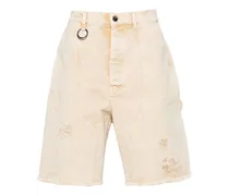 Friche Jeans-Shorts im Distressed-Look