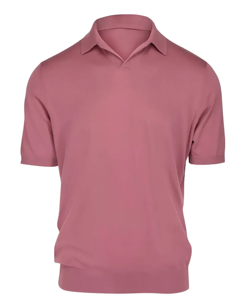 Colombo short-sleeve polo shirt - Rosa Rosa