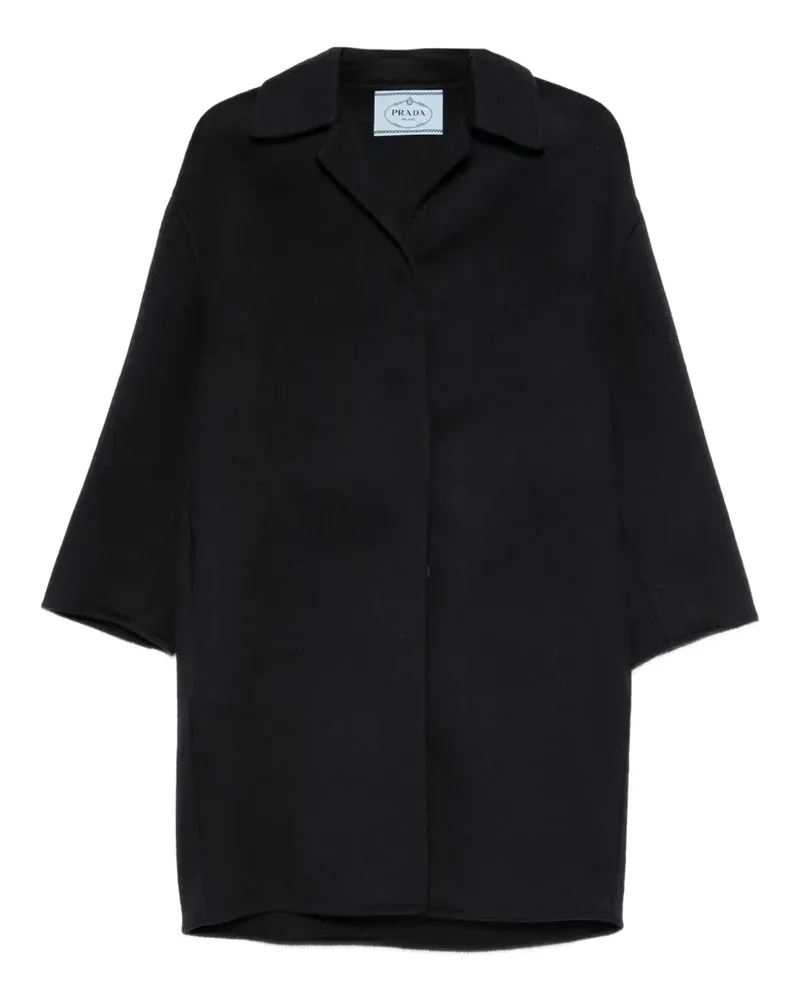 Prada single-breasted coat - Blau Blau