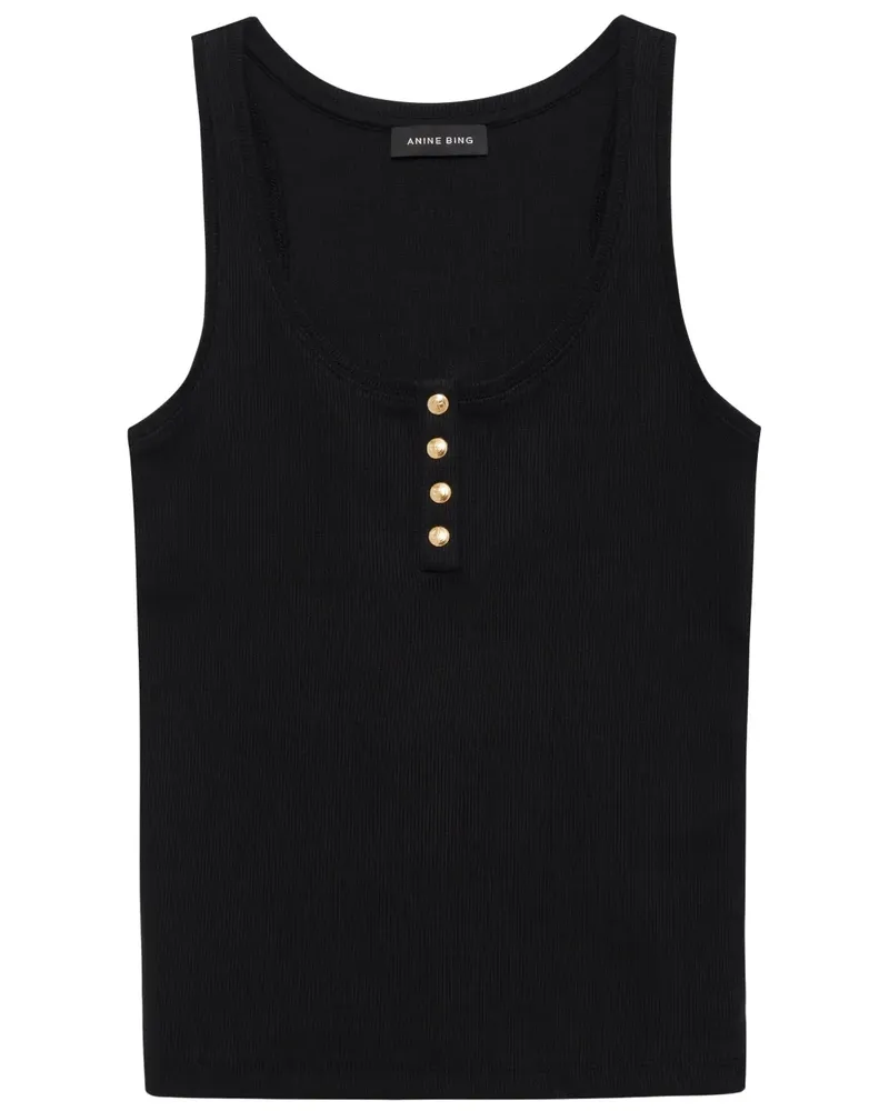 Anine Bing Alessia Tanktop - Schwarz Schwarz