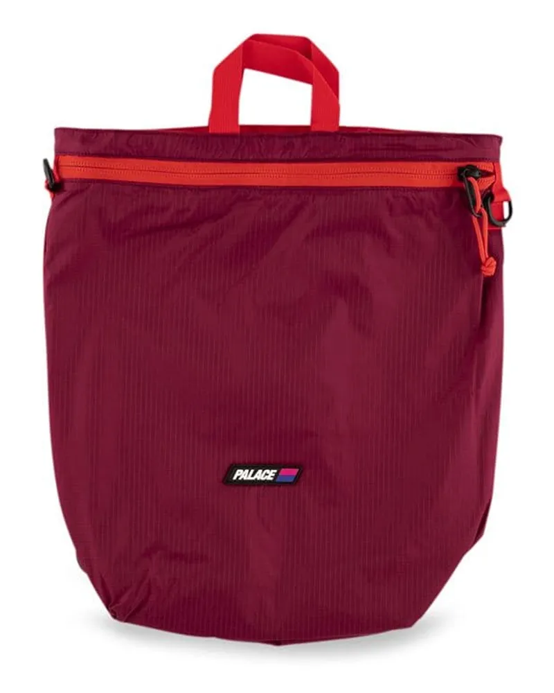 PALACE Reisetasche mit Reißverschluss Rot