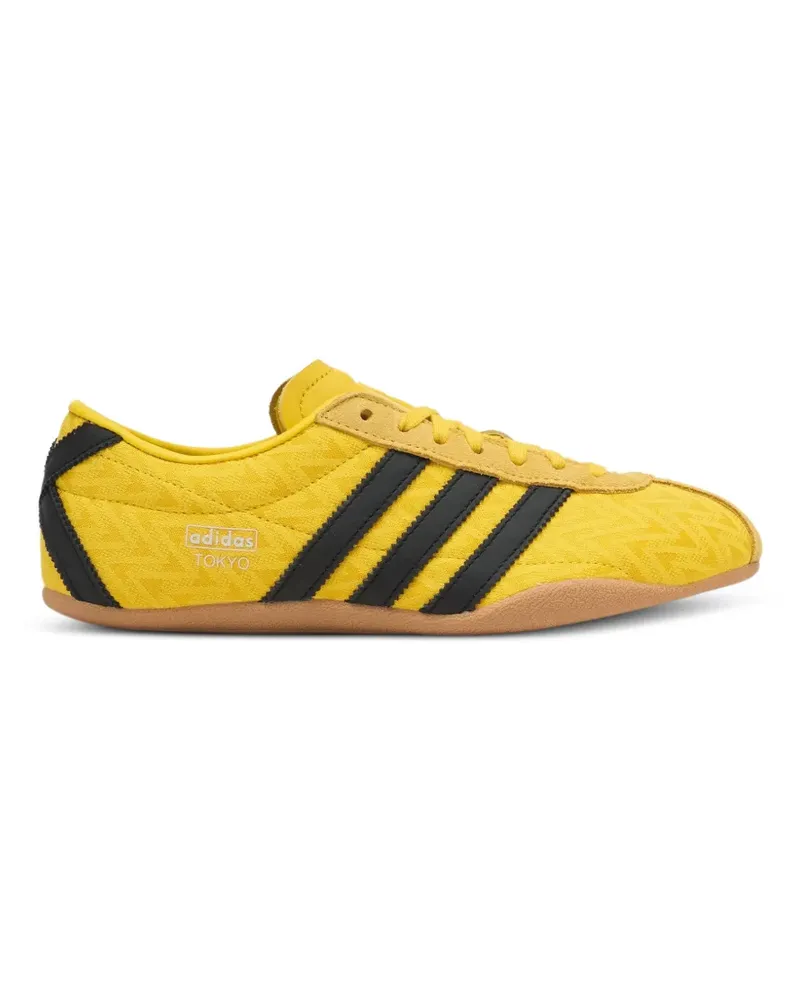 adidas Gestreifte Tokyo Sneakers - Gelb Gelb