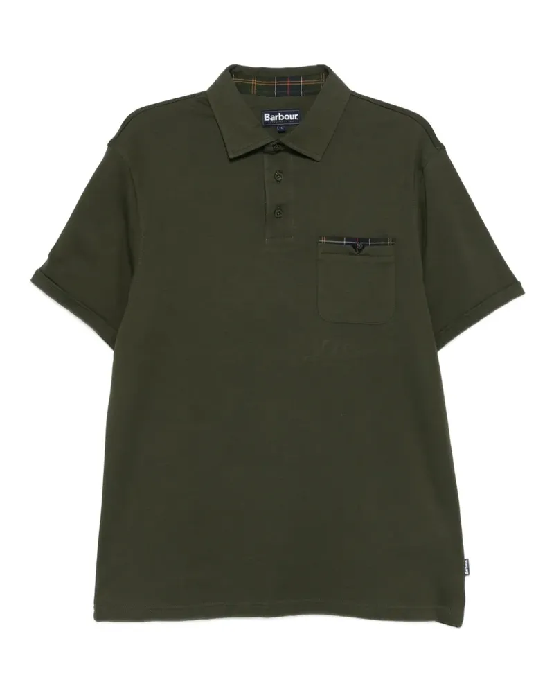 Barbour short-sleeves polo shirt - Grün Grün
