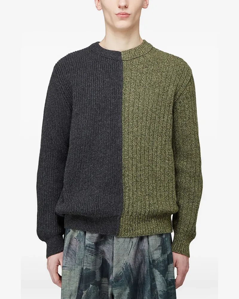 Pringle of Scotland rib-knit sweater - Grün Grün