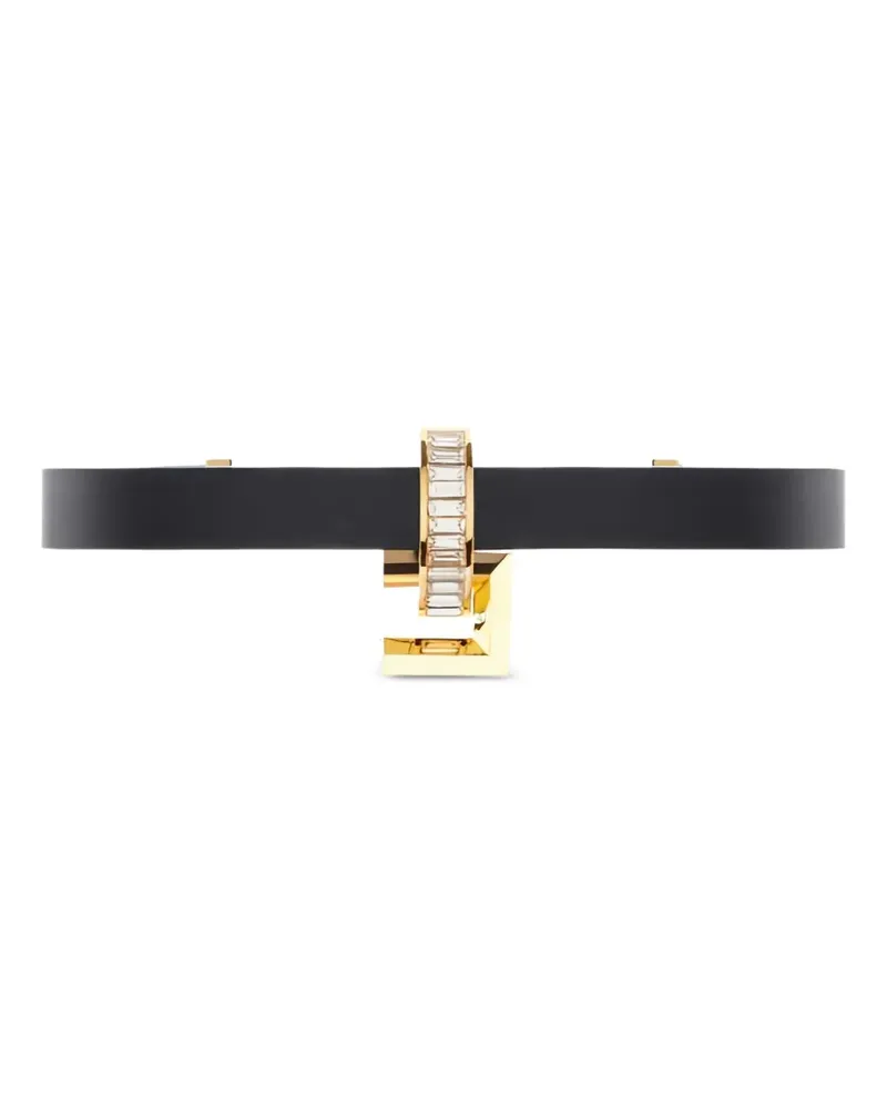 Elisabetta Franchi Choker mit Schmucksteinen - Gold Gold