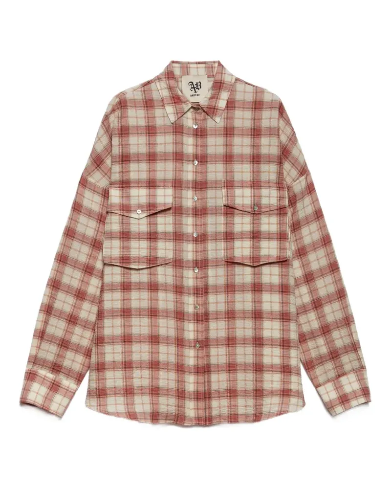 Aniye By Rodeo checked shirt - Rot Rot