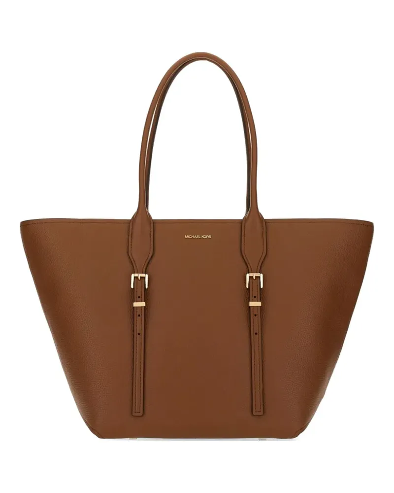 Michael Kors Moore buckle leather shoulder bag - Braun Braun