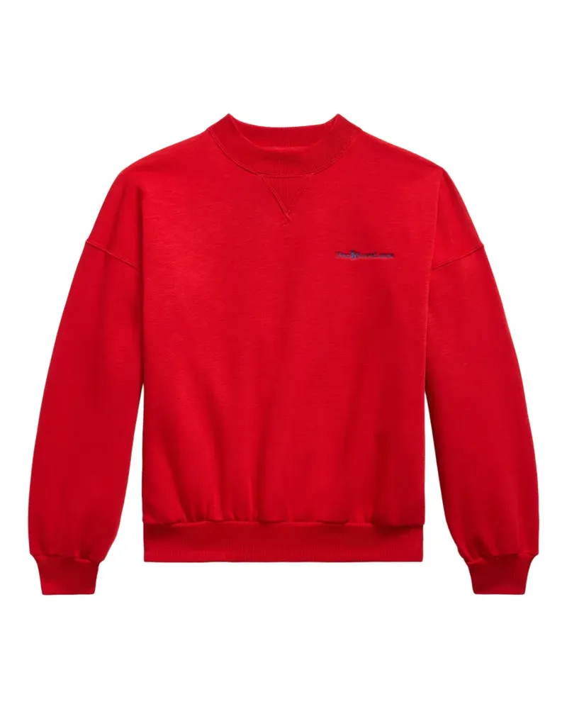 Ralph Lauren Sweatshirt mit rundem Ausschnitt - Rot Rot