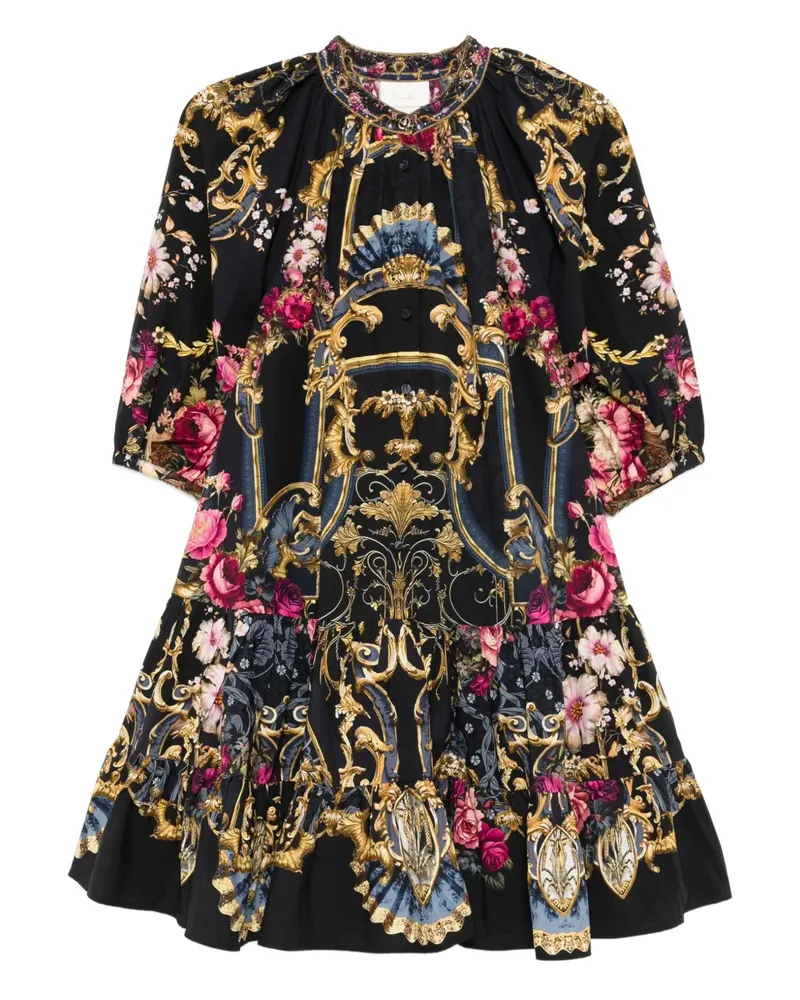 Camilla Klassisches Kleid - Schwarz Schwarz