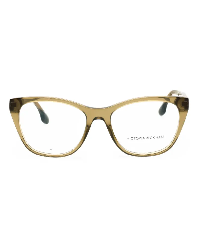 Victoria Beckham Brille mit Cat-Eye-Gestell - Nude Nude