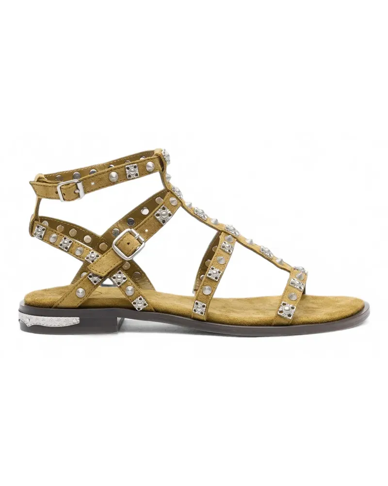 ash Flache Pacha Sandalen - Grün Grün