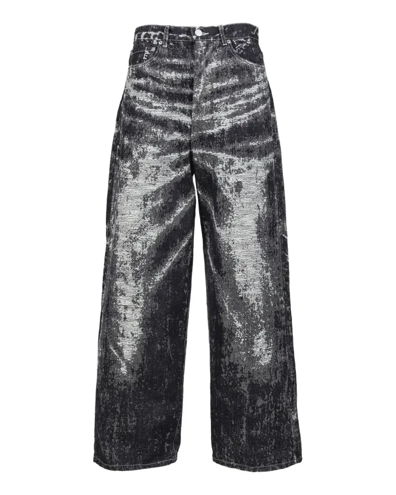 TAAKK wash-effect jeans - Schwarz Schwarz