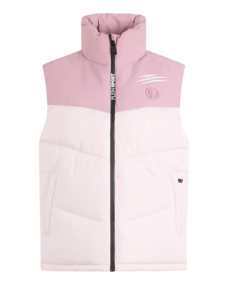 Philipp Plein logo-detail gilet - Rosa Rosa