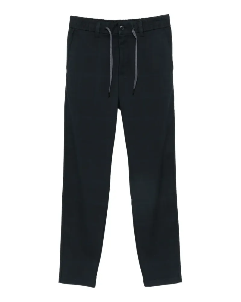 HUGO BOSS Hose mit Karomuster - Blau Blau